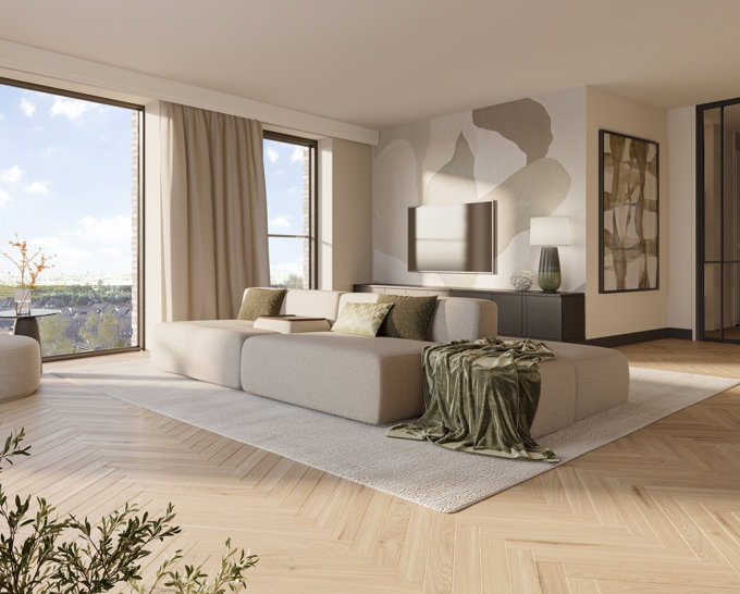 Luxe wonen met royaal dakterras